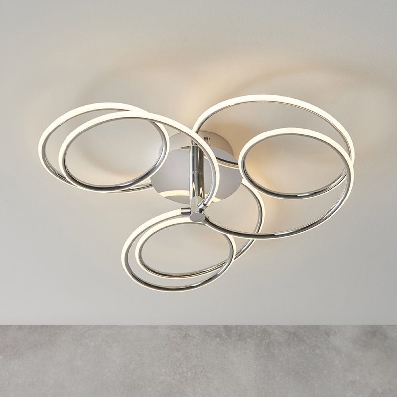 Led Ceiling Light | Chrome LED Ceiling Light