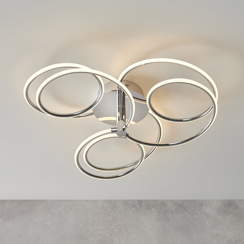 Led Ceiling Light | Chrome LED Ceiling Light