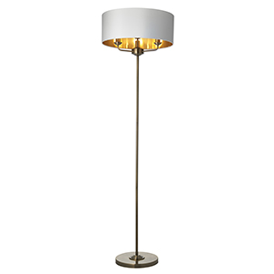 Classic Modern Design Floor Lamp | Antique Brass Floor lamp