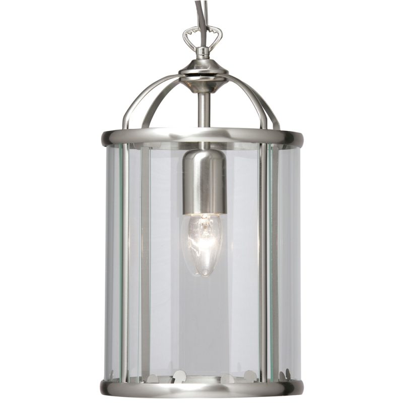 O553511 AC Satin Chrome Ceiling Lantern