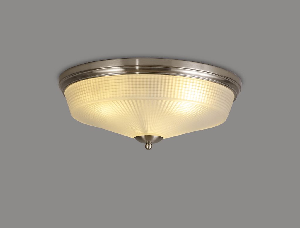 Flush Ceiling Lights | Flush Ceiling Satin Nickel