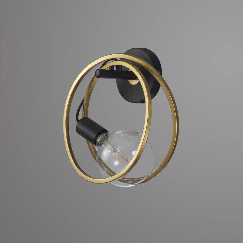 Black And Gold Wall Light | modern wall lights