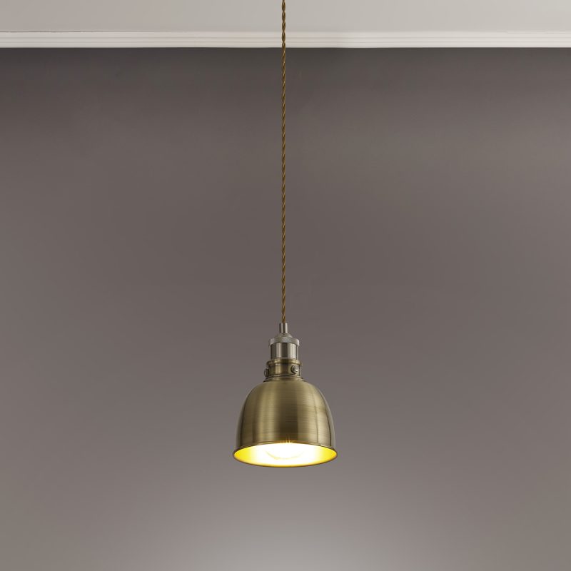 Kitchen Island Pendant Lights | Small Pendant Antique Brass