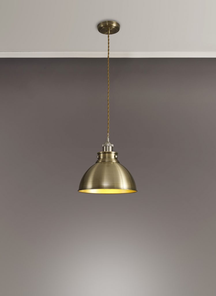 Kitchen Island Pendant Lights | Cord Pendant Antique Brass