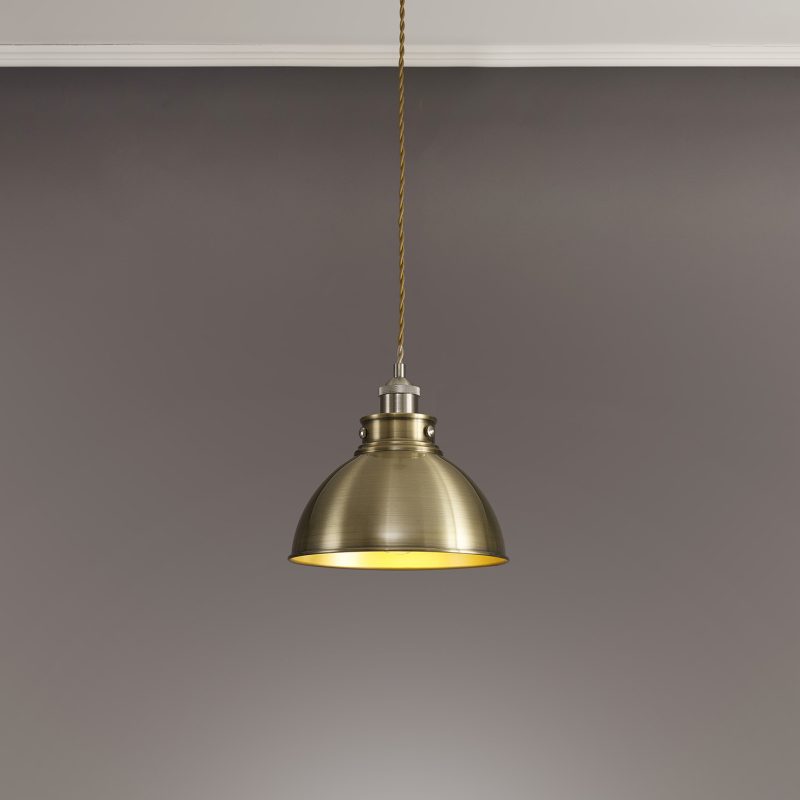 Kitchen Island Pendant Lights | Cord Pendant Antique Brass