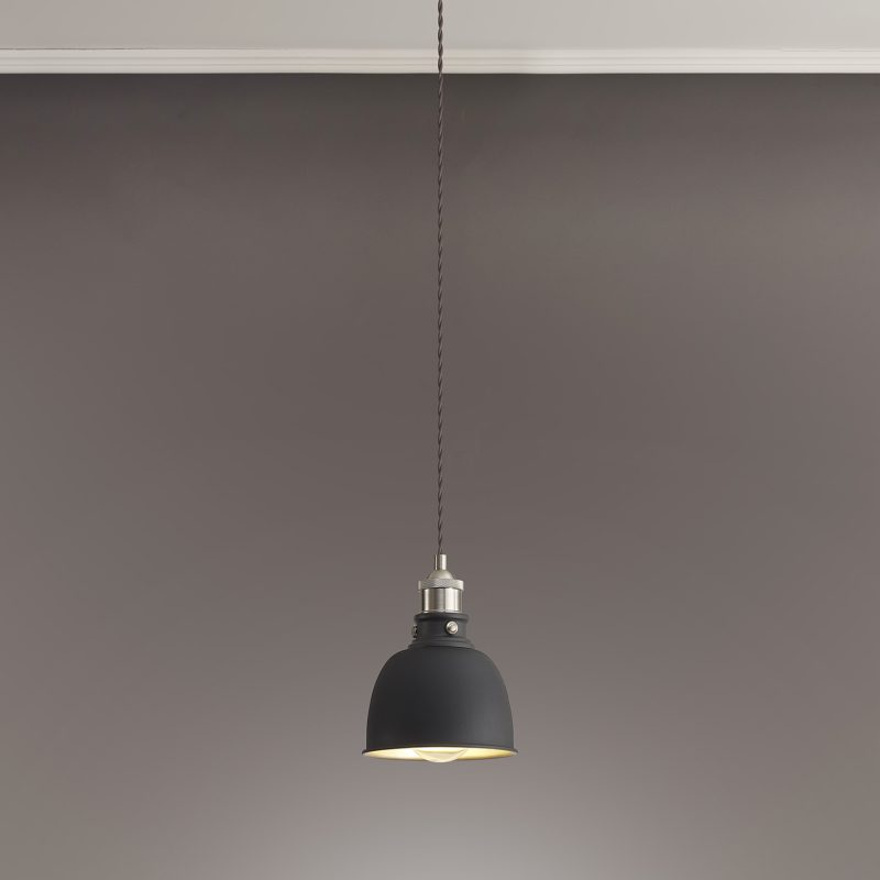 Kitchen Island Pendant Lights | Cord Small Pendant Graphite