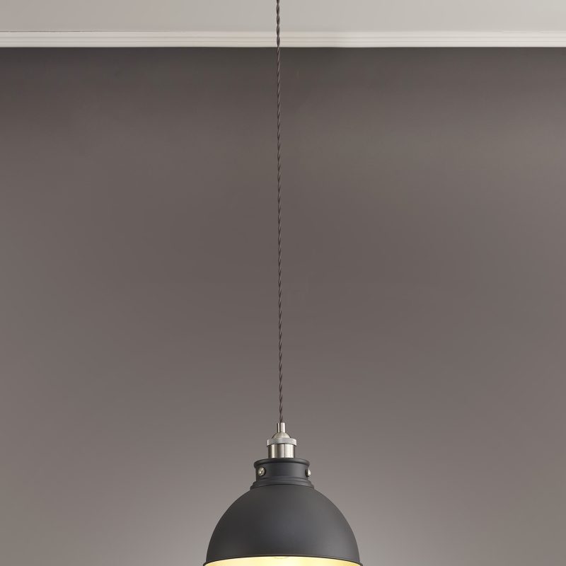 Kitchen Island Pendant Lights | 1Lt Ceiling Pendant Graphite