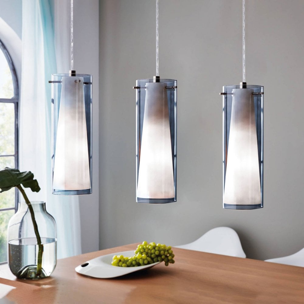 Kitchen Island Pendant Lights | Nero 3 Light Bar Pendant