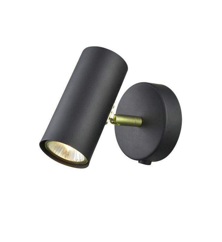 Franklite FL2402-1 Aspect 1 Light Spot Light Black/Gold