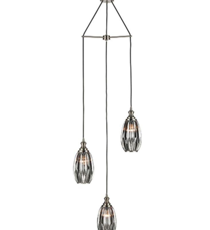 Stairwell Lighting | React 3Lt Spiral Pendant