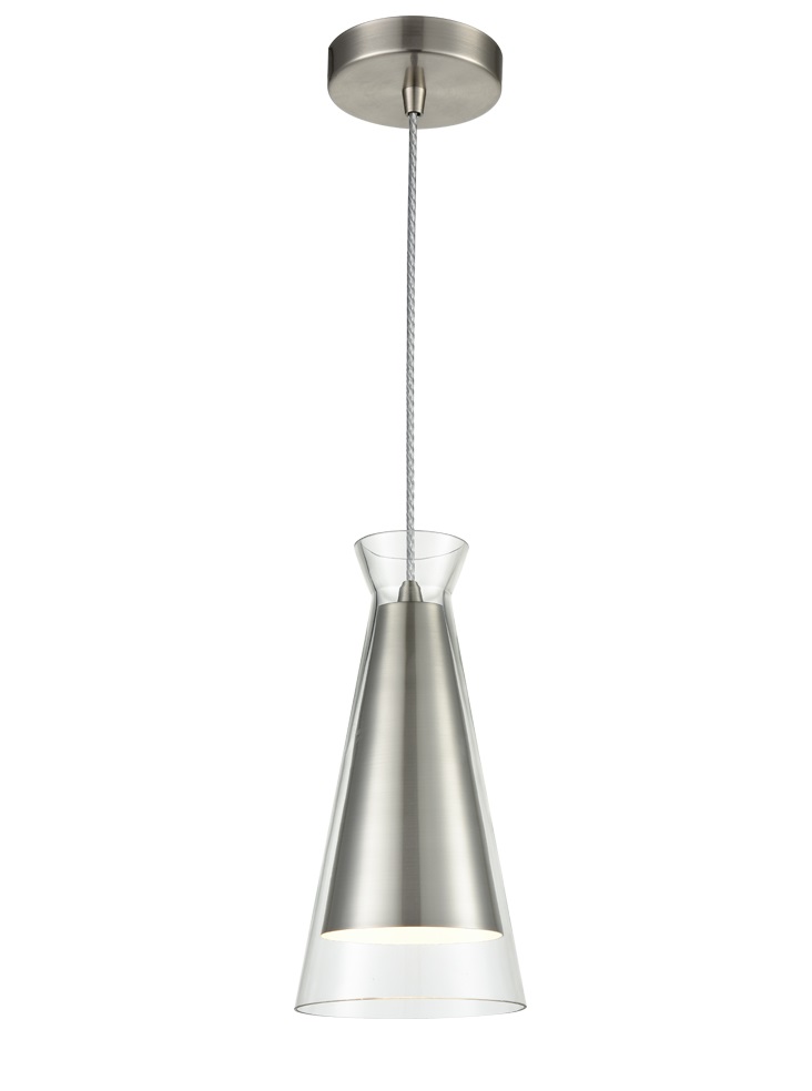 Taper pendant  Clear glass