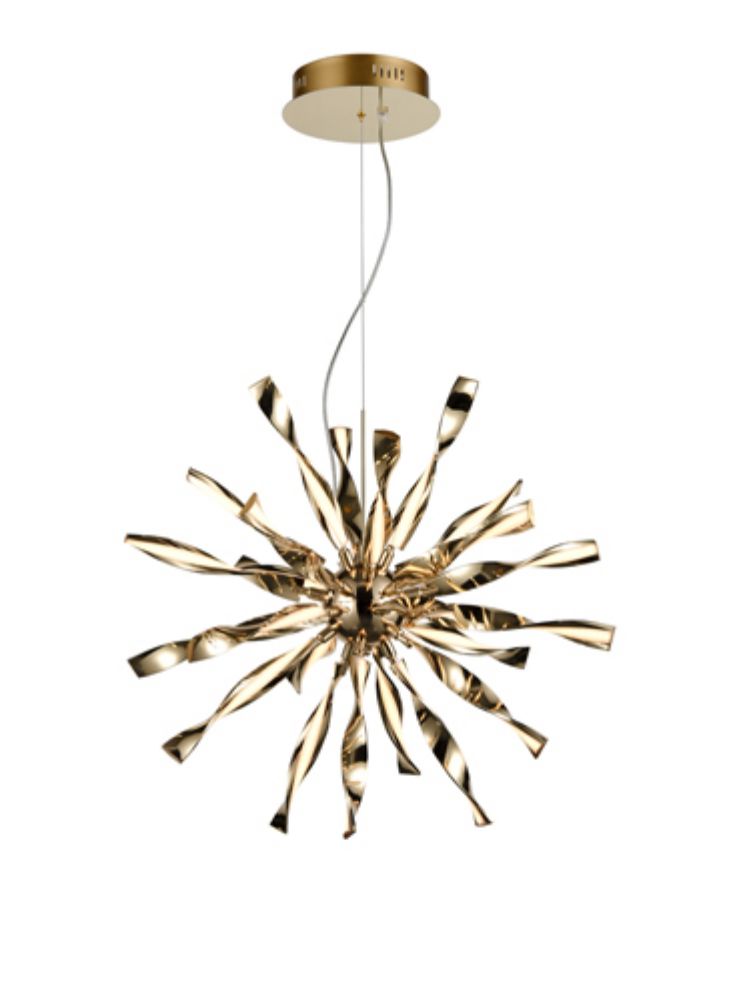 24lt Gold pendant dimmable