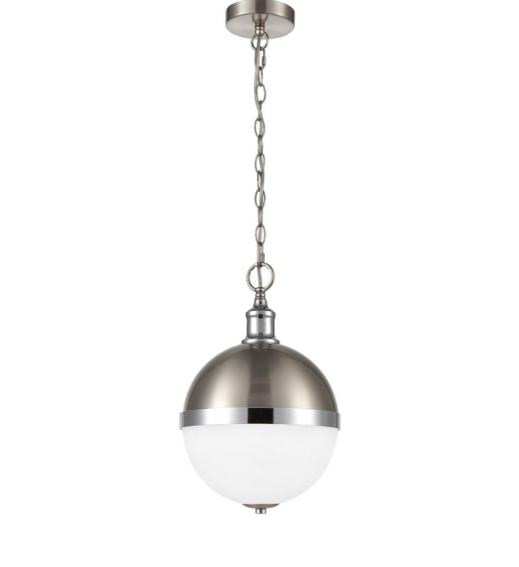 Nickel Chrome pendant small