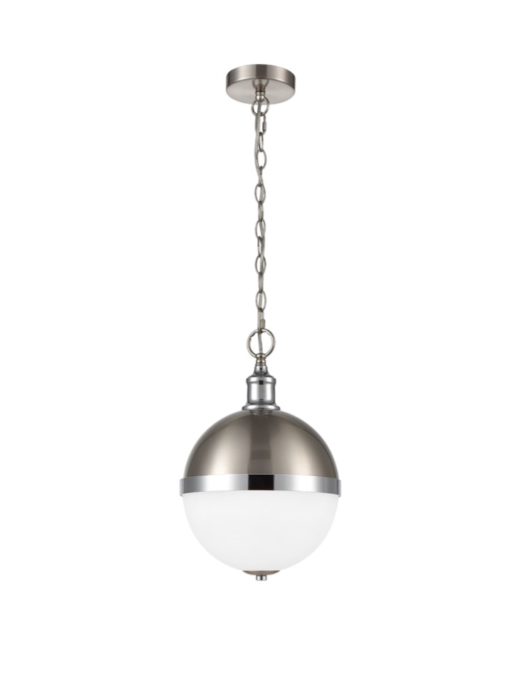 Nickel Chrome pendant small
