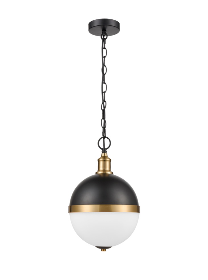 Matt Black Round pendant