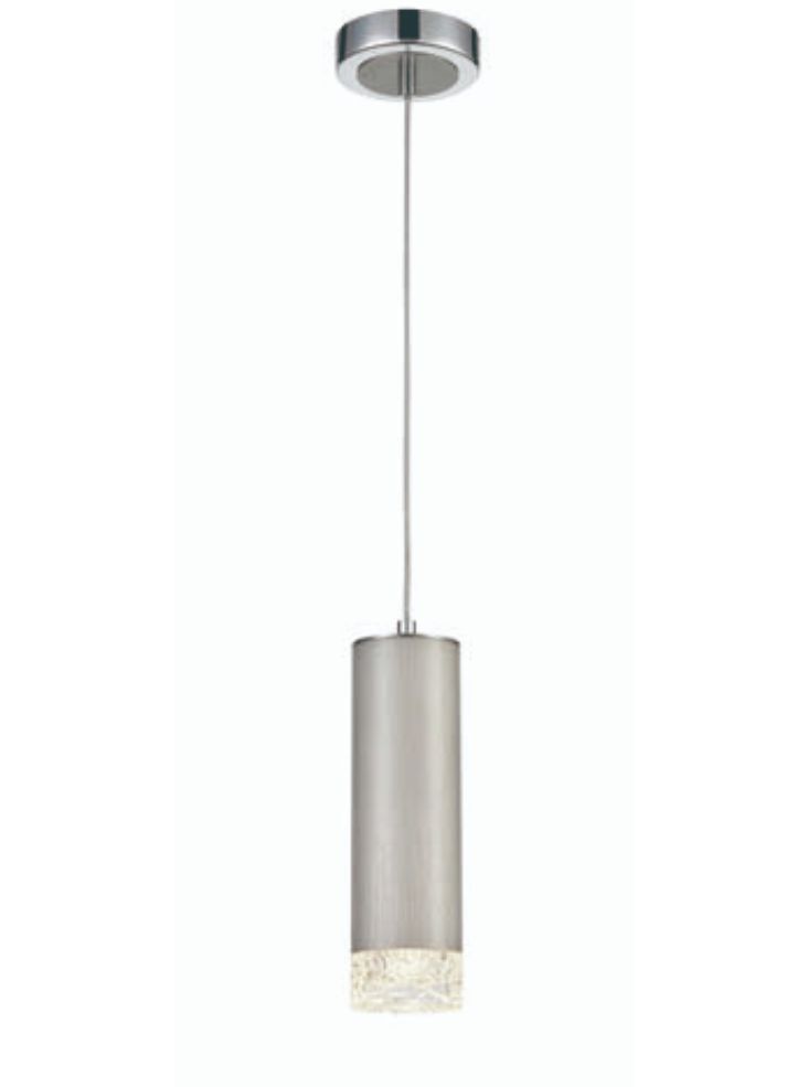 Cordial Single pendant Satin Silver