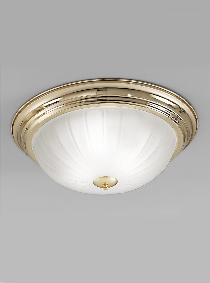 Brass Ceiling Lights | Gold Flush Ceiling light