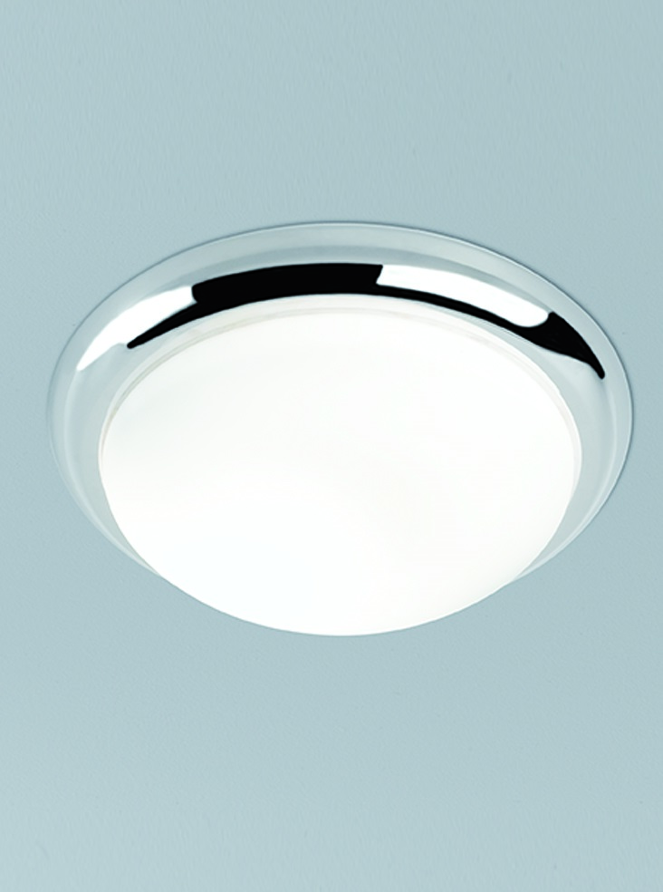Flush Ceiling Lights | Flush 2 Light Chrome
