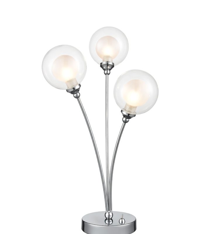 Franklite TL512 Bubble Table Lamp Chrome