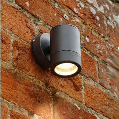 Budget Down Only Black Outdoor Wall Light