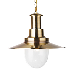 Kitchen Pendant Island Lights | Nautical Antique Brass Lantern