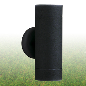 Matt BLACK Outdoor Wall Light