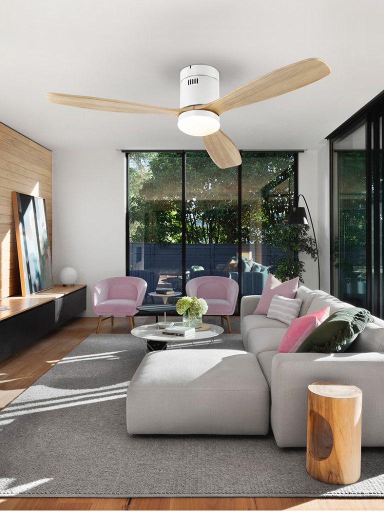 Circa 52 inch White Ceiling Fan