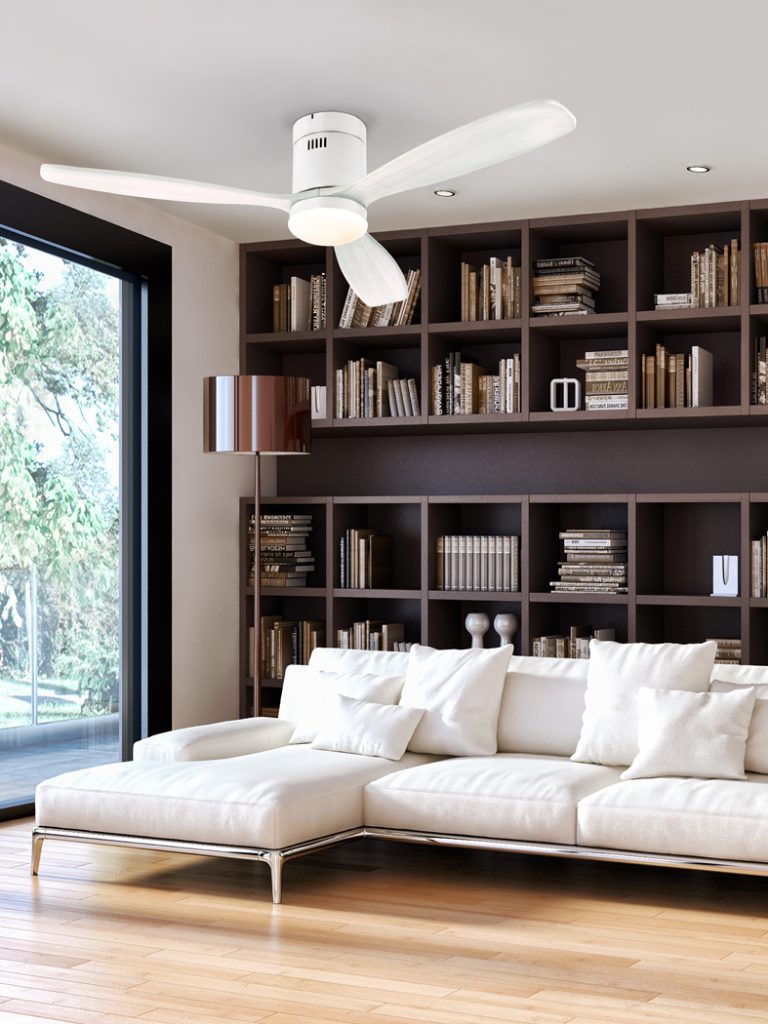 Circa 52 inch White Ceiling Fan