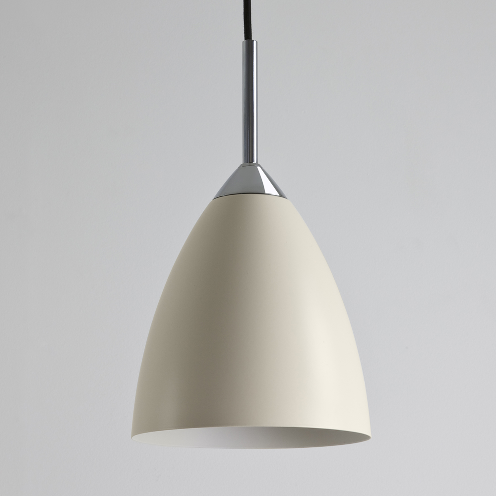 Cream Single Pendant 170mm