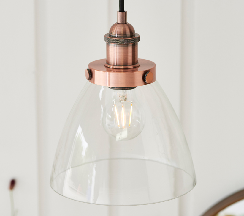 3176332 Henson Aged Copper Pendant - Image 3