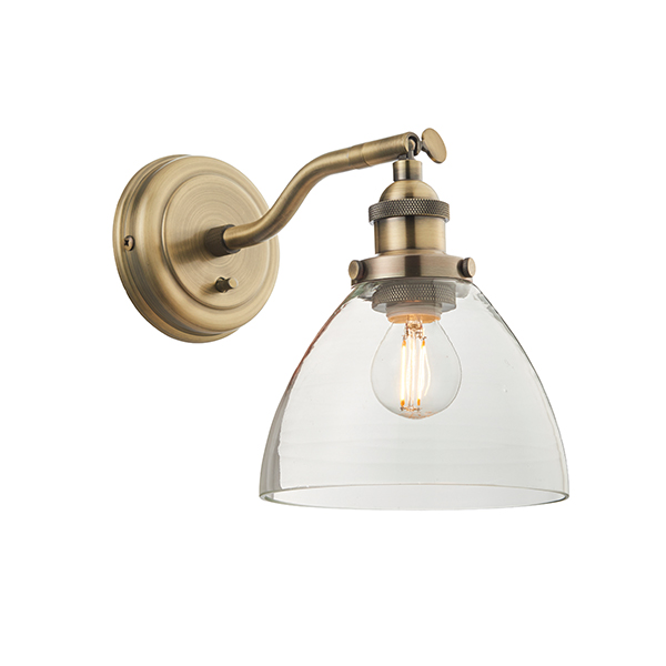 Aged Brass Wall Light | Brass Wall Lights