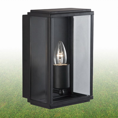 Black Outdoor Wall Lantern