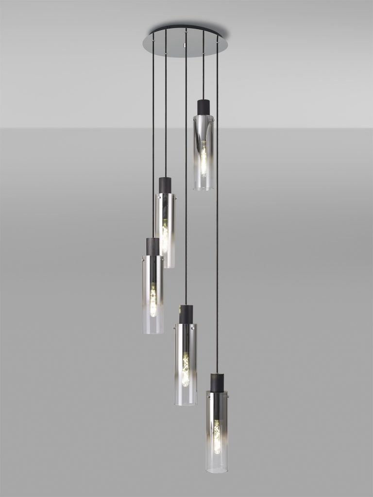 Stairwell Pendant Light | Spiral 5 Light pendant