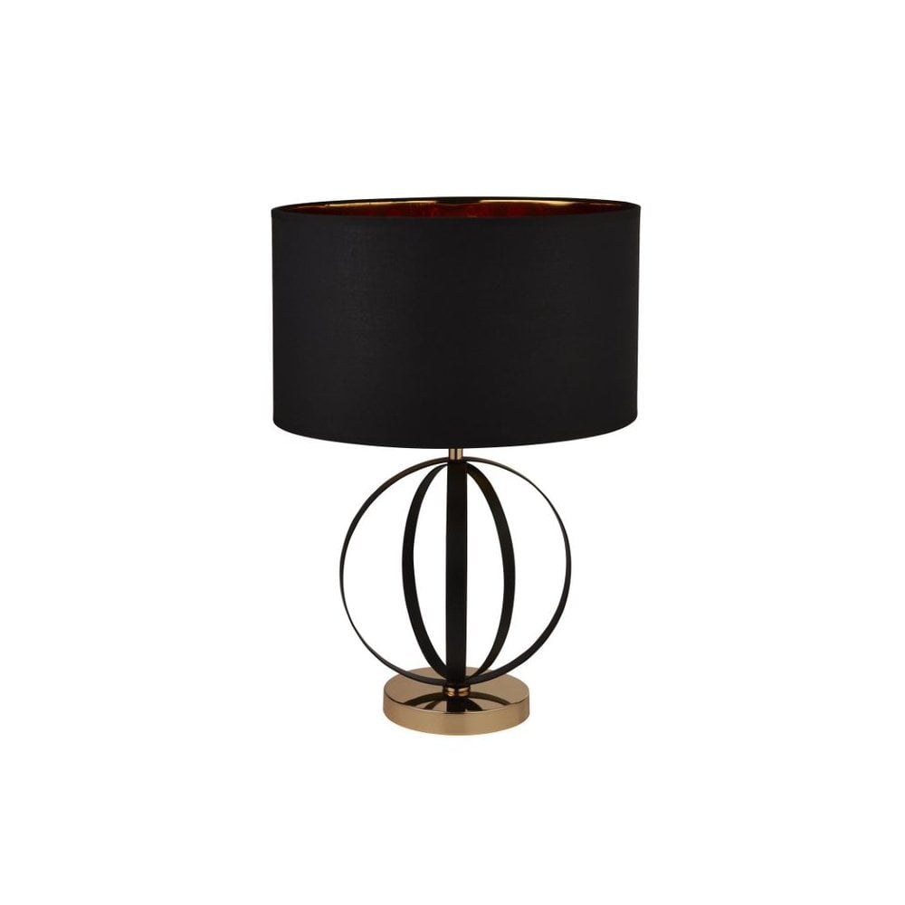 Black Gold Table Lamp | Black Table Lamps