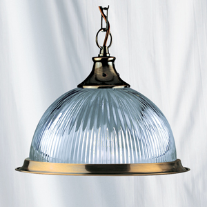 Diner Single Pendant Antique Brass