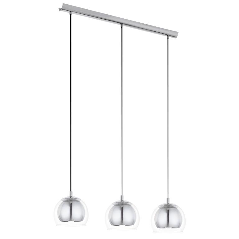 Harris Triple Pendant Polished Chrome