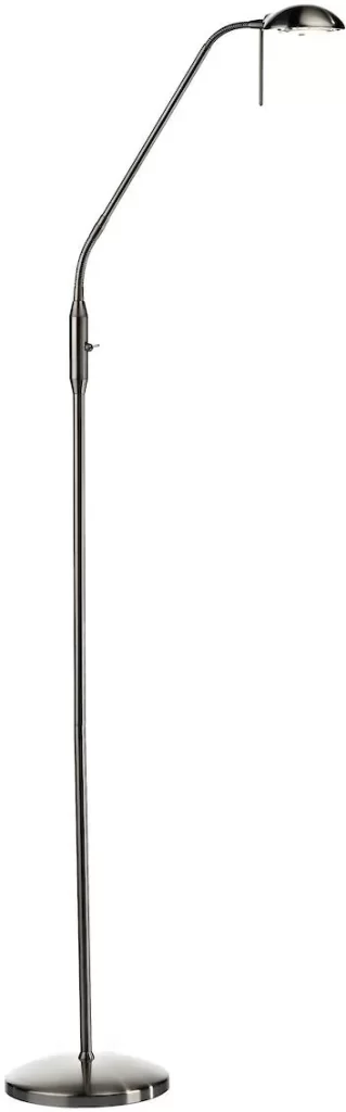 Satin Chrome Reading Lamp | Floor Reading Lamps