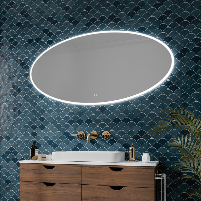 LED bathroom mirror