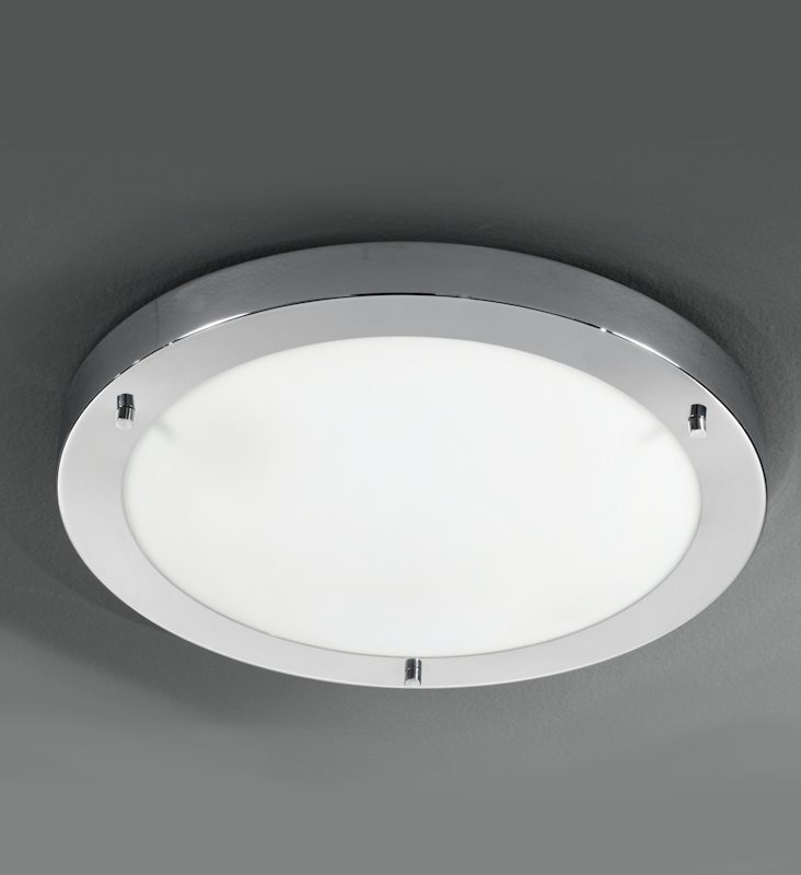Franklite CF5682 Bathroom Ceiling Light Chrome