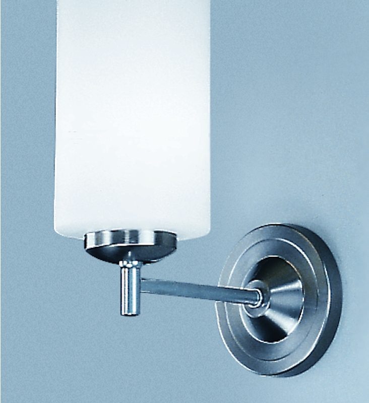 Franklite CO9301/727 Decima Single wall light Satin nickel