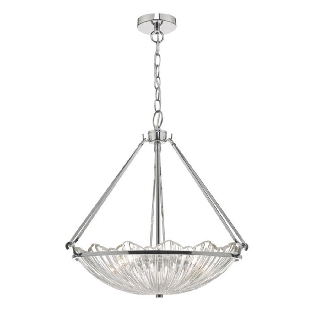 Avril Pendant Polished Nickel