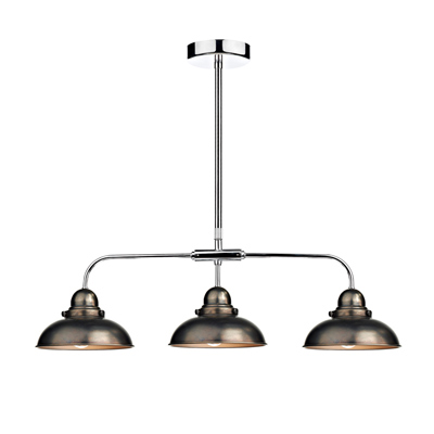 Kitchen Island Pendant Lights | Bar Pendant Antique Chrome