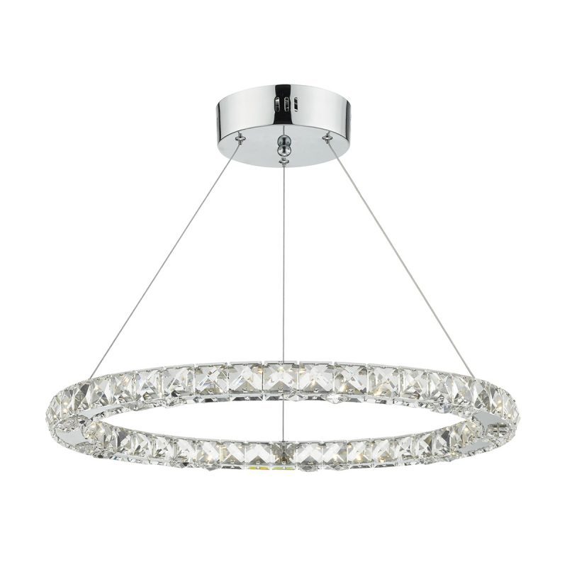 LED Pendant Light | LED Crystal Ring Pendant
