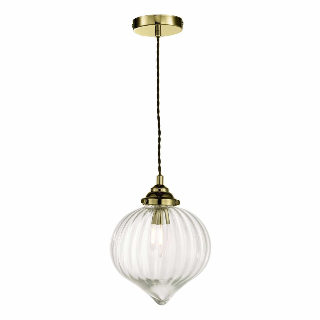 Kitchen Island Pendant Lights | Teardrop Glass Ceiling Pendant