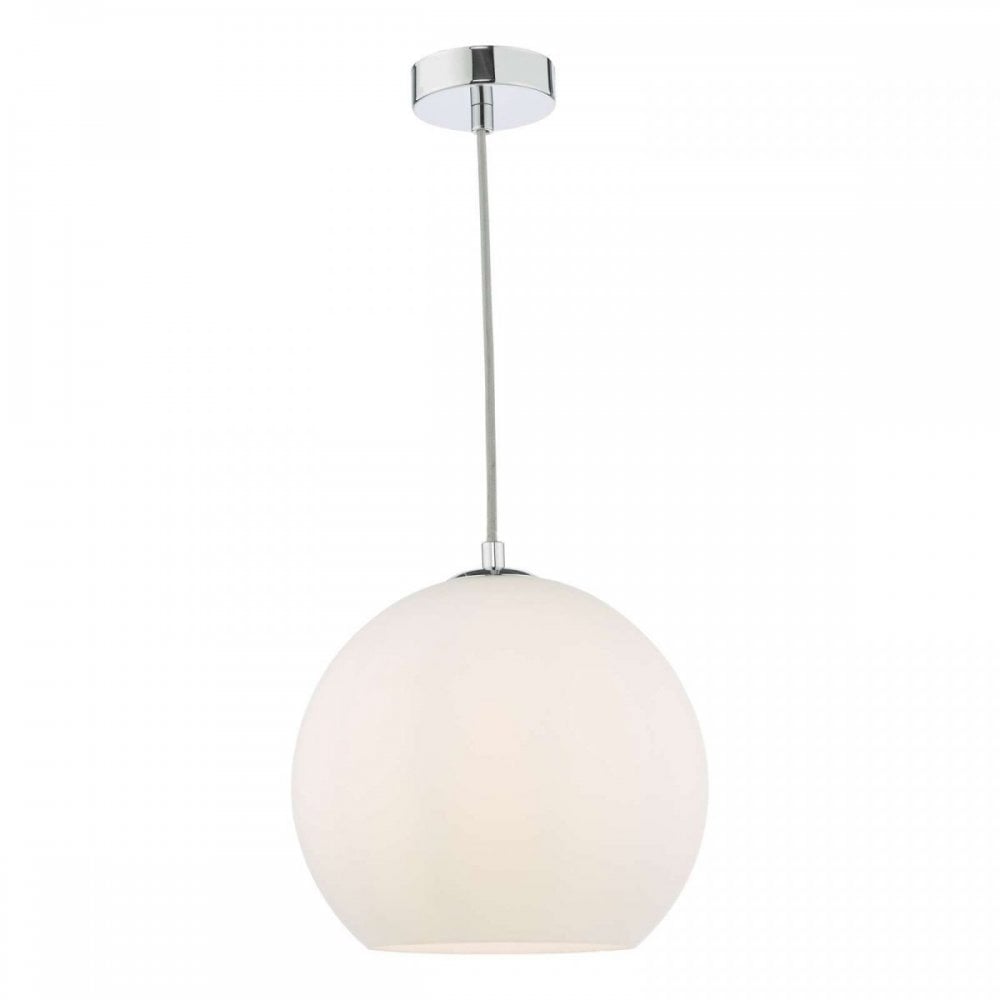 Kitchen Island Pendant Lights | Opal Glass Ceiling Pendant