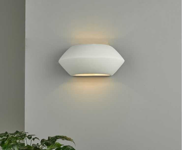 Dar FOD372 Plaster Wall Light