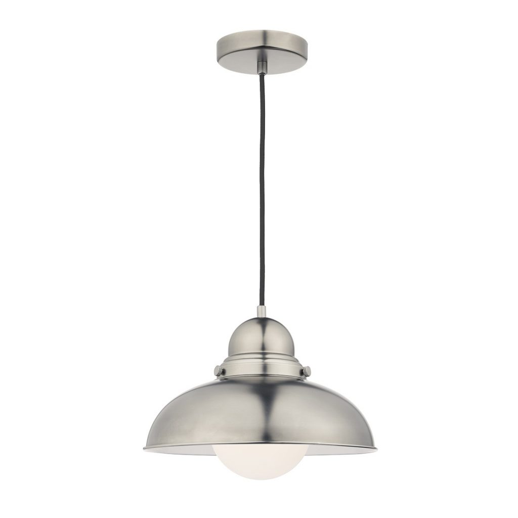 Kitchen Island Pendant Light | Antique Chrome Pendant