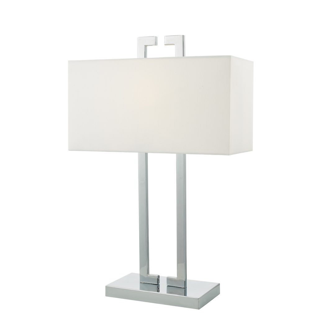 Line Polished Table Lamp