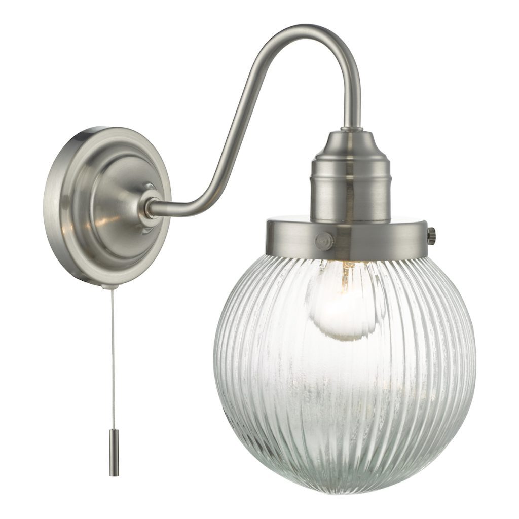 Mathew Wall Light satin chrome