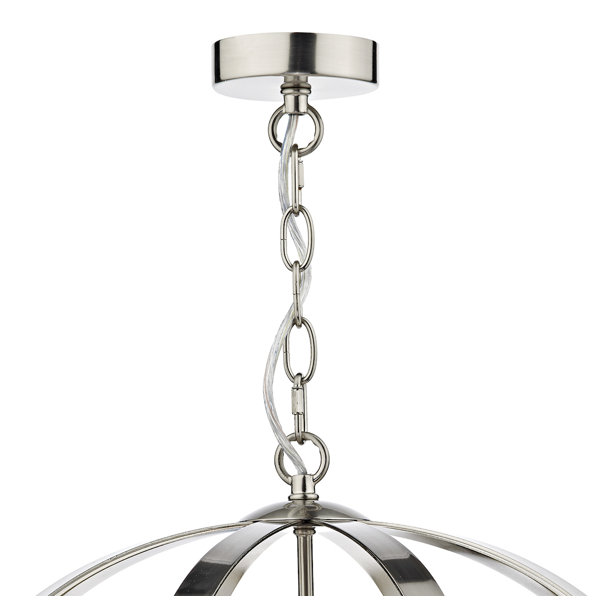 DMYS100346 Myson 3 Light Pendant Satin chrome - Image 4